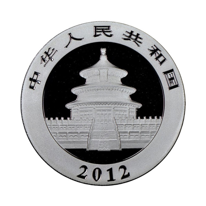 2012 China Panda Silbermünze, 1 oz. 2012 China Panda Silbermünze, 1 oz.