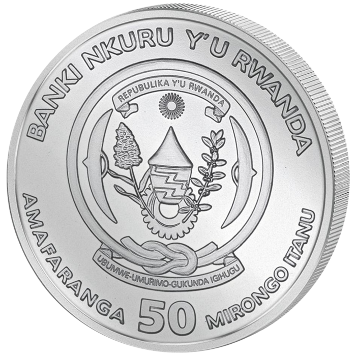 Rwanda Mayflower 2020 1oz - obverse Rwanda Mayflower 2020 1oz - obverse