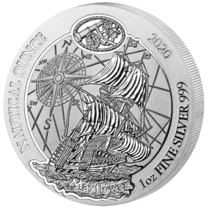 Руанда Мейфлауер 2020 1 унція - реверс