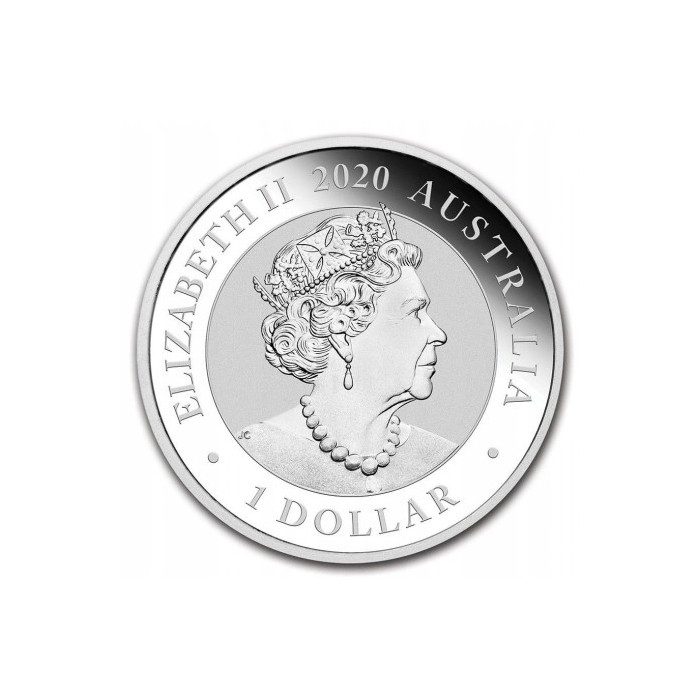 2020 Australian Swan Silver Coin, 1 oz - obverse 2020 Australian Swan Silver Coin, 1 oz - obverse