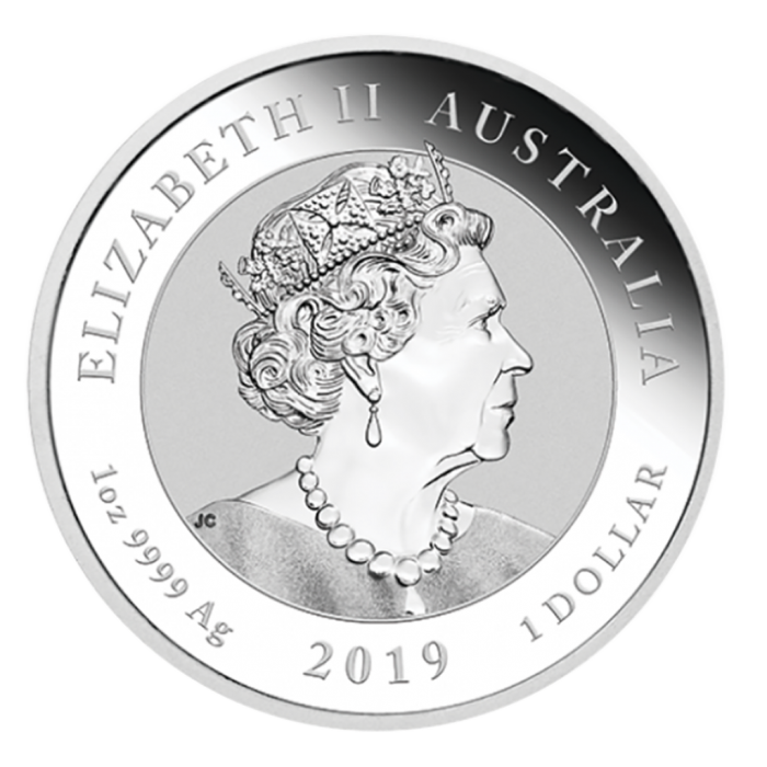 Srebrna Moneta Double Dragon 2019, 1 uncja Srebrna Moneta Double Dragon 2019, 1 uncja