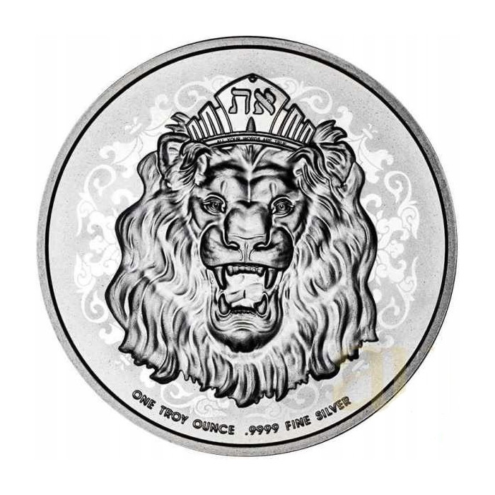 Silver Roaring Lion 2022 Coin, Niue, 1 oz - reverse
