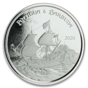 Srebrna Moneta Antigua i Barbuda Rum Runner 2020, 1 oz