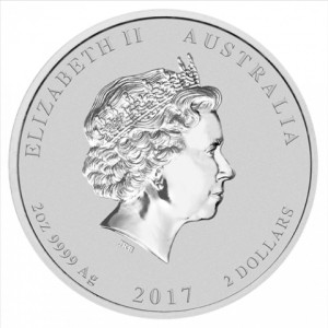 Silber Lunar II Jahr des Hahns Münze 2017, 1 oz. Silber Lunar II Jahr des Hahns Münze 2017, 1 oz.