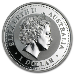 Silber Lunar I Münze: Jahr des Hundes 2006, 1 oz - Rückseite