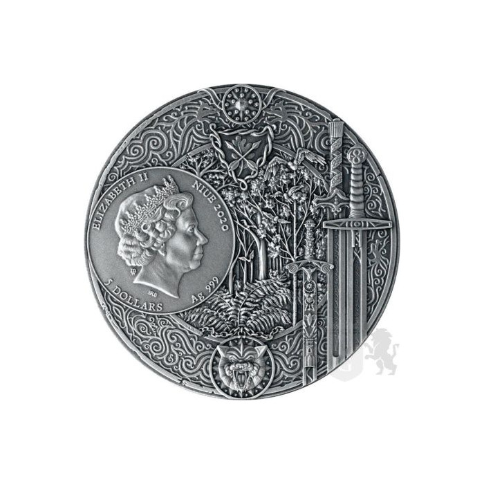 The Witcher: Sword of Destiny 2020, 2 oz - obverse