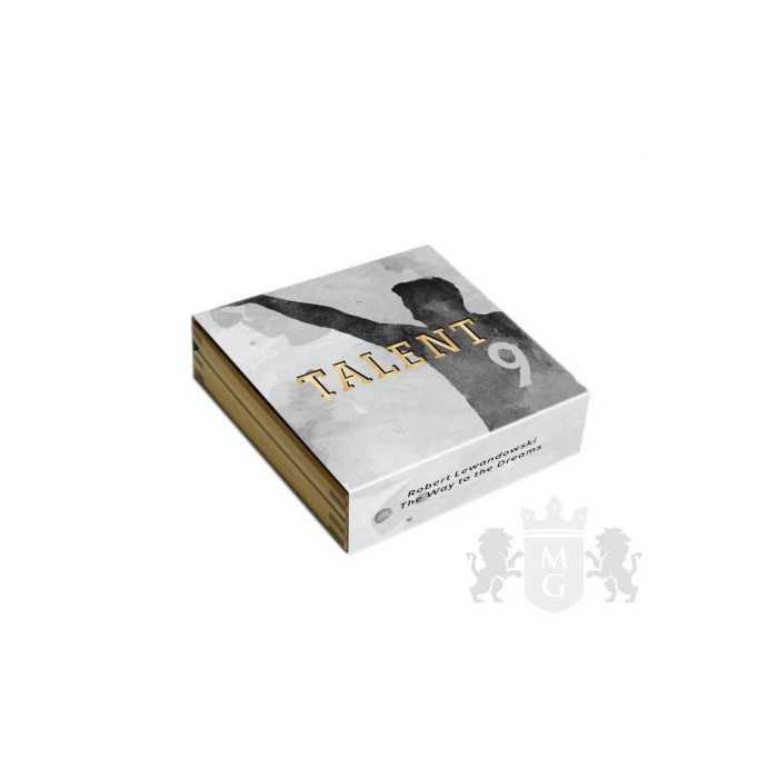 Robert Lewandowski Silver Coin: Talent 2022, 2 oz. Robert Lewandowski Silver Coin: Talent 2022, 2 oz.
