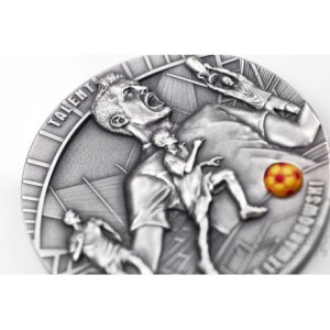 Srebrna Moneta Robert Lewandowski: Talent 2022, 2 uncje Srebrna Moneta Robert Lewandowski: Talent 2022, 2 uncje