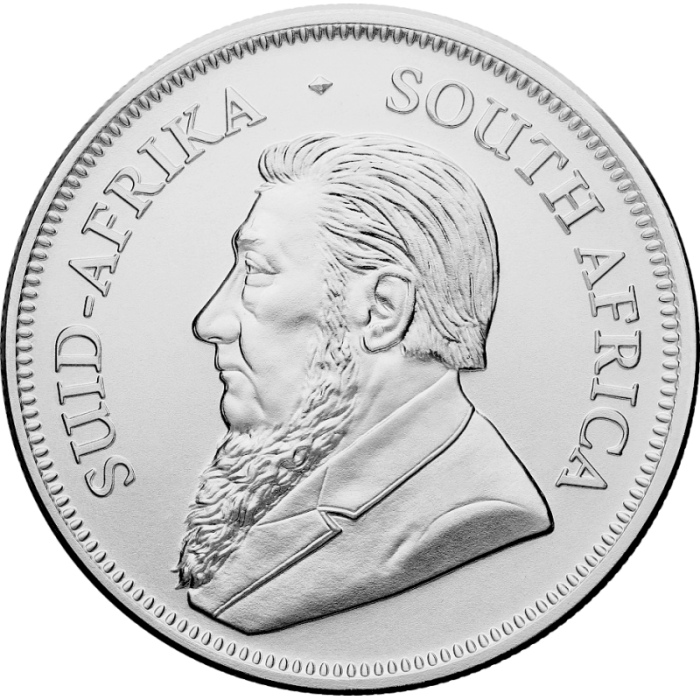 Silver Krugerrand South Africa 2021 Coin, 1 oz.