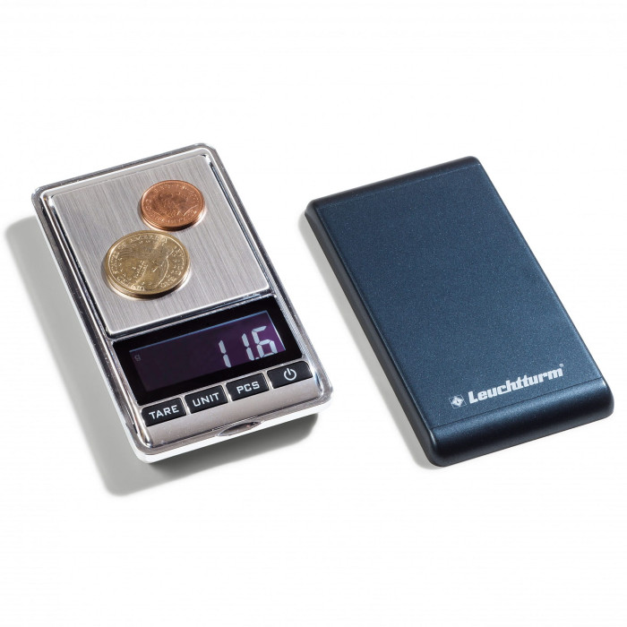 Leuchtturm - цифрова монетна шкала Терези 100 - 1 Leuchtturm - цифрова монетна шкала Терези 100 - 1
