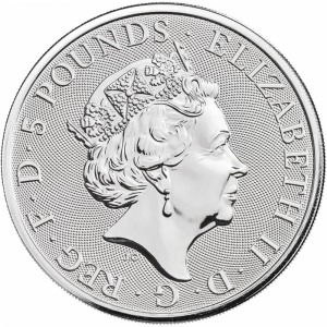 Queen's Beasts: Lion of Mortimer 2020, 2 oz Silver coin Queen's Beasts: Lion of Mortimer 2020, 2 oz Silver coin