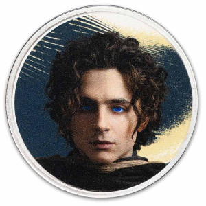 Silbermedaille Diuna 2: Blauäugiger Paul, 1 oz - Vorderseite 2