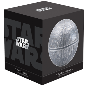 Star Wars: Death Star 2024 Silver Coin, 100 grams - box 2
