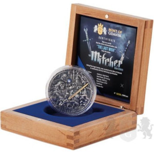 The Witcher: The Last Wish 2019 Silbermünze, 2 oz - Box1 The Witcher: The Last Wish 2019 Silbermünze, 2 oz - Box1