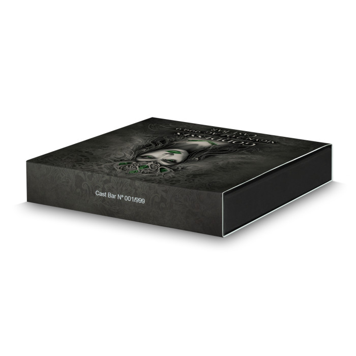 Srebrna Sztabka Germania Mint: Goddesses: Sigyn, 2 uncje - box 3