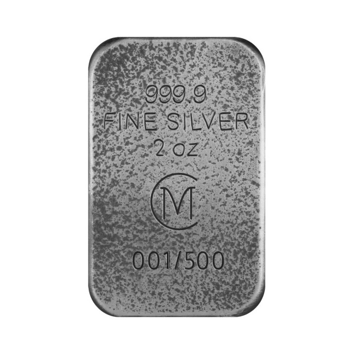 Srebrna Sztabka Carpatia Mint: Grim Reaper 2024, 2 uncje - back Srebrna Sztabka Carpatia Mint: Grim Reaper 2024, 2 uncje - back