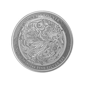 Niue Phoenix 2024 Silver Coin, 1 oz - reverse side