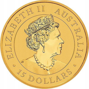 Australischer Kookaburra 2020 Goldmünze, 1/10 Unze - Vorderseite Australischer Kookaburra 2020 Goldmünze, 1/10 Unze - Vorderseite