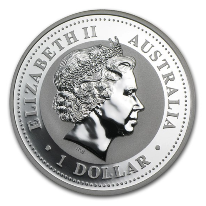 Srebrna Moneta Australian Kookaburra 2006, 1 uncja - awers Srebrna Moneta Australian Kookaburra 2006, 1 uncja - awers