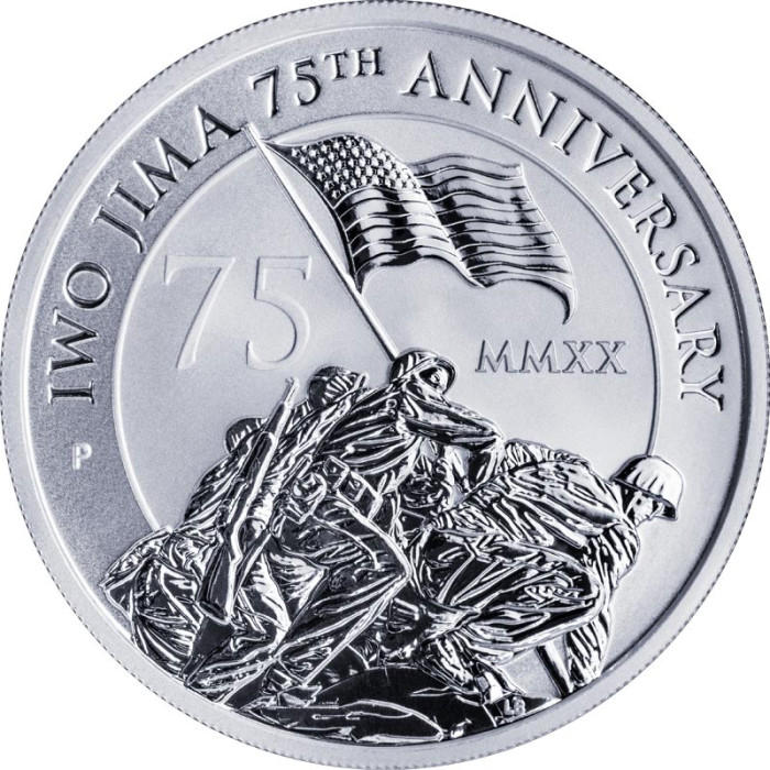 Srebrna Moneta Iwo Jima 75th Anniversary 2020, 1 uncja Srebrna Moneta Iwo Jima 75th Anniversary 2020, 1 uncja
