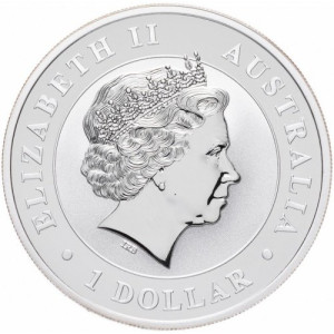 Australischer Koala Silbermünze 2012, 1 oz - Vorderseite