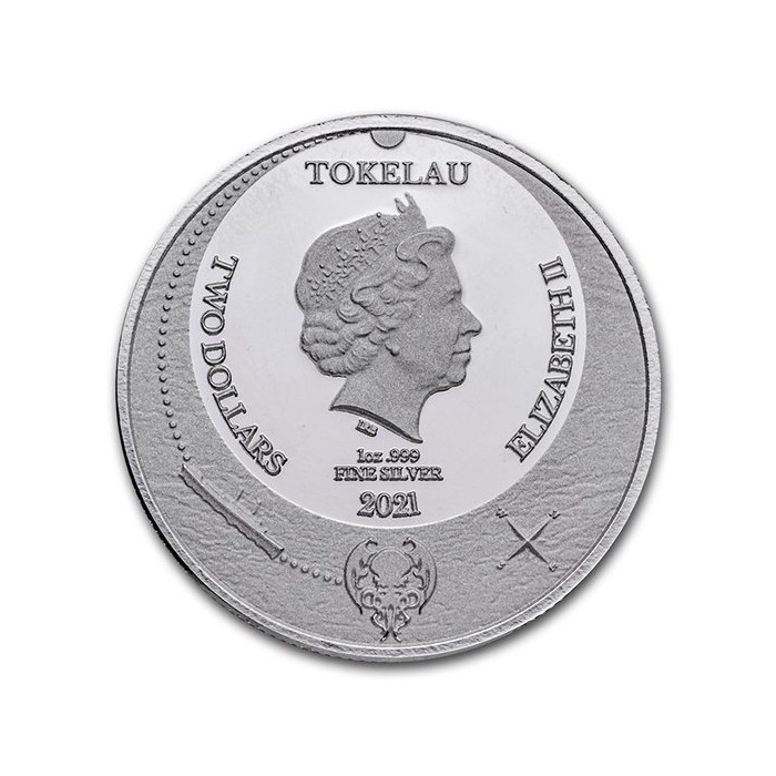 Srebrna Moneta The Great Old One: Cthulhu 2021, 1 uncja - awers Srebrna Moneta The Great Old One: Cthulhu 2021, 1 uncja - awers