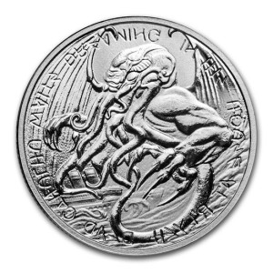 Srebrna Moneta The Great Old One: Cthulhu 2021, 1 uncja - rewers Srebrna Moneta The Great Old One: Cthulhu 2021, 1 uncja - rewers