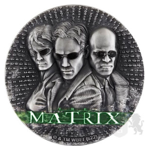 Silber Matrix 2022 Münze, 2 Unzen - Rückseite