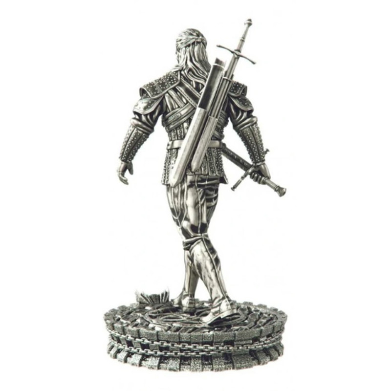 Silber Geralt Witcher 2021 Figurine Münze, 5 oz - zurück Silber Geralt Witcher 2021 Figurine Münze, 5 oz - zurück