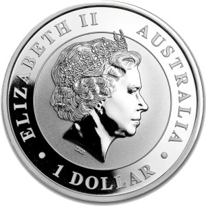 Srebrna Moneta Australischer Keilschwanzadler 2017, 1 uncja - rewers