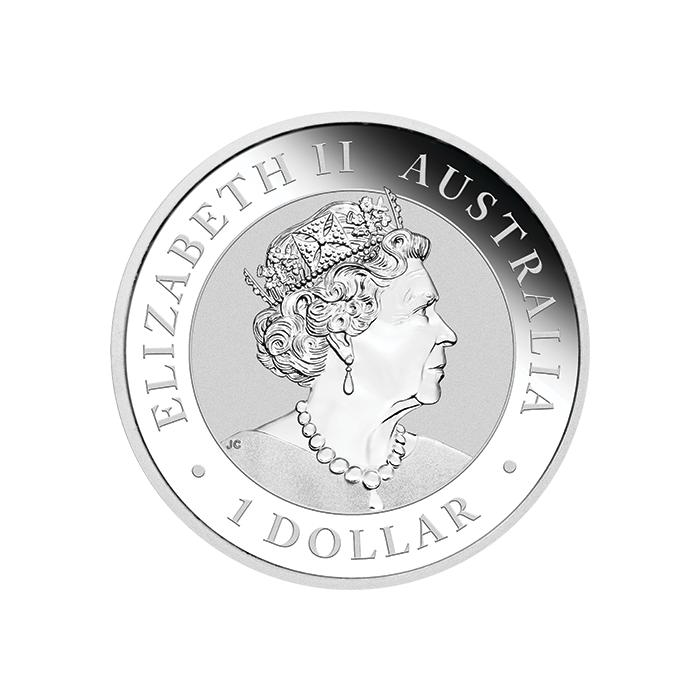 Srebrna Moneta Australian Wombat 2021, 1 uncja