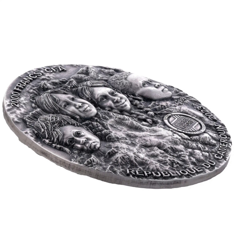 Srebrna Moneta Rebel Time: Capoeira 2023, 2 uncje - edge 1 Srebrna Moneta Rebel Time: Capoeira 2023, 2 uncje - edge 1