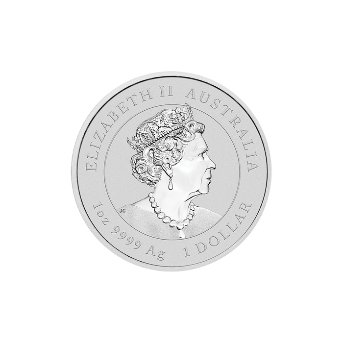 Lunar Year of the Tiger 2022, 1oz - awers