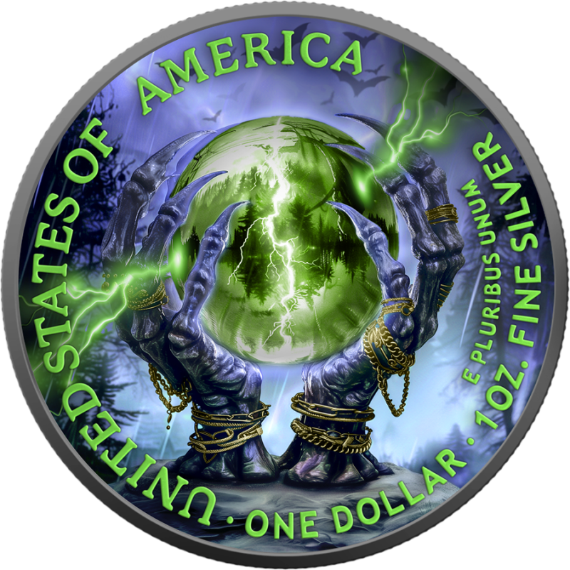 Witch Spell, 1 ounce - obverse