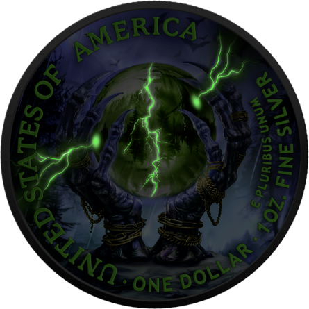 Witch Spell, 1 oz - obverse glow