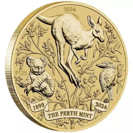Miedzioaluminowa 125th Anniversary of Perth Mint 2024, 13,5gr (card) - edge Miedzioaluminowa 125th Anniversary of Perth Mint 2024, 13,5gr (card) - edge
