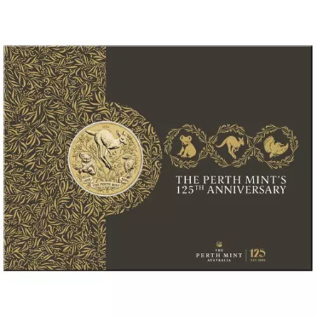 Miedzioaluminowa 125. Jahrestag von Perth Mint 2024, 13,5gr (Karte) - Blister Miedzioaluminowa 125. Jahrestag von Perth Mint 2024, 13,5gr (Karte) - Blister