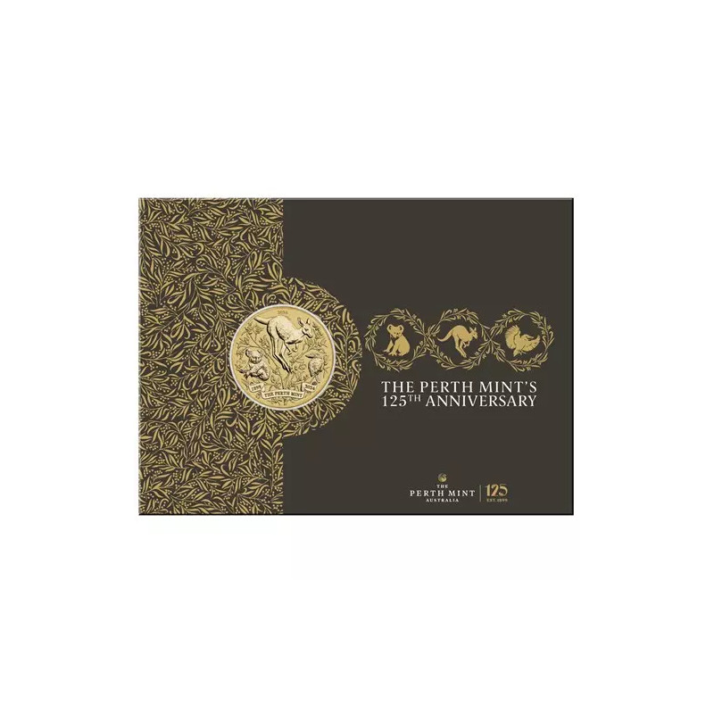 Miedzioaluminowa 125. Jahrestag von Perth Mint 2024, 13,5gr (Karte) - Blister Miedzioaluminowa 125. Jahrestag von Perth Mint 2024, 13,5gr (Karte) - Blister