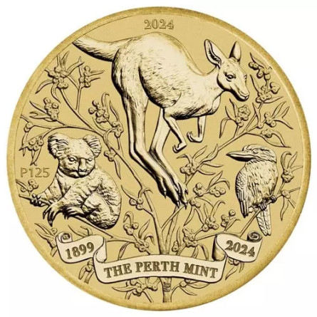 Miedzioaluminowa 125. Jahrestag von Perth Mint 2024, 13,5gr (Karte) - Umschläge Miedzioaluminowa 125. Jahrestag von Perth Mint 2024, 13,5gr (Karte) - Umschläge