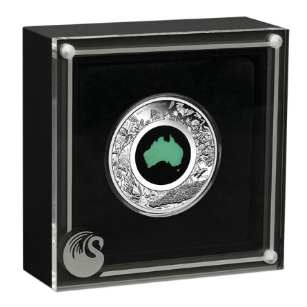 Srebrna Moneta Great Southern Land 2024 Proof, 1 uncja - box 1