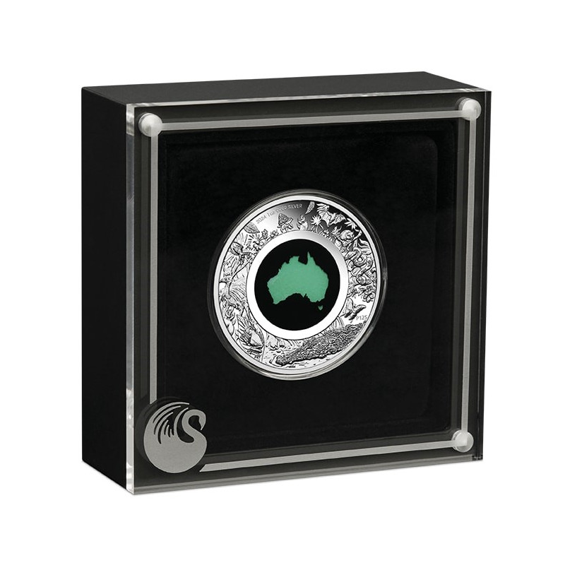Srebrna Moneta Great Southern Land 2024 Proof, 1 uncja - Schachtel 1 Srebrna Moneta Great Southern Land 2024 Proof, 1 uncja - Schachtel 1