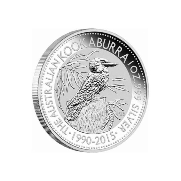 Srebrna Moneta Australian Kookaburra 2015, 1 uncja - rewers Srebrna Moneta Australian Kookaburra 2015, 1 uncja - rewers