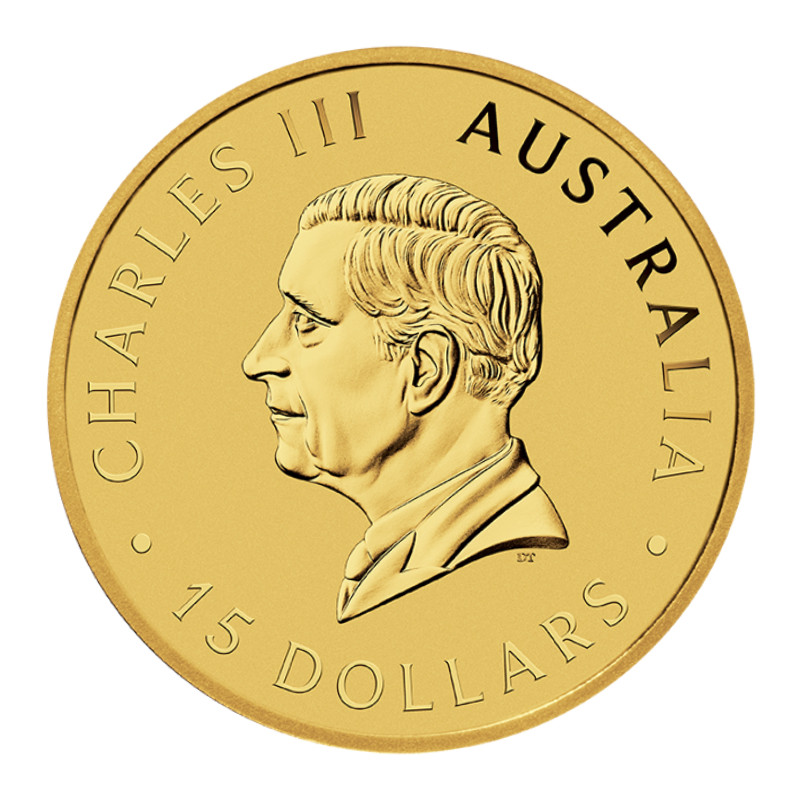 Złota Moneta Australian Koala 2024, 1/10 uncji - awers