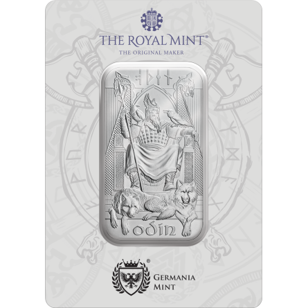 Srebrna Sztabka Norse Gods - Odin, 1 uncja - blister 1 Srebrna Sztabka Norse Gods - Odin, 1 uncja - blister 1