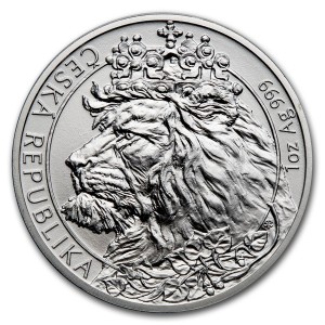 Czech Lion 2021 Silver Coin, 1 oz. Czech Lion 2021 Silver Coin, 1 oz.