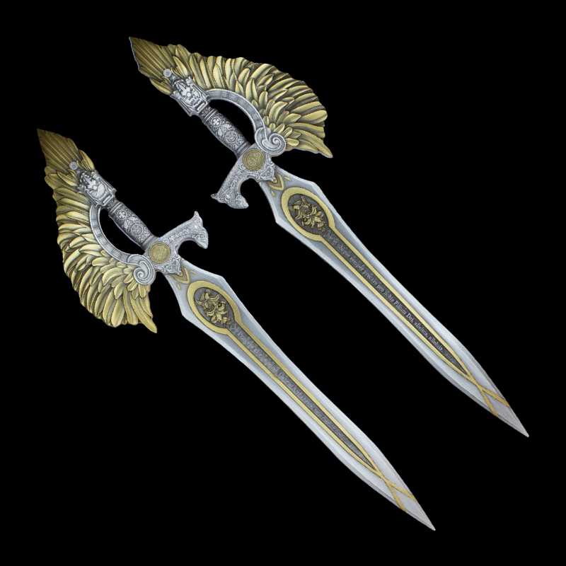 Silver Numismatic Sword of St.Gabriel Gold, 2.5 oz - two Silver Numismatic Sword of St.Gabriel Gold, 2.5 oz - two