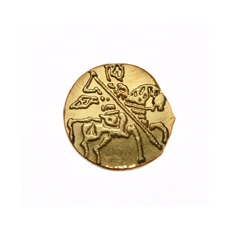 Srebrny Medal Husaria III Antique Gold, 1 uncja - 1 Srebrny Medal Husaria III Antique Gold, 1 uncja - 1
