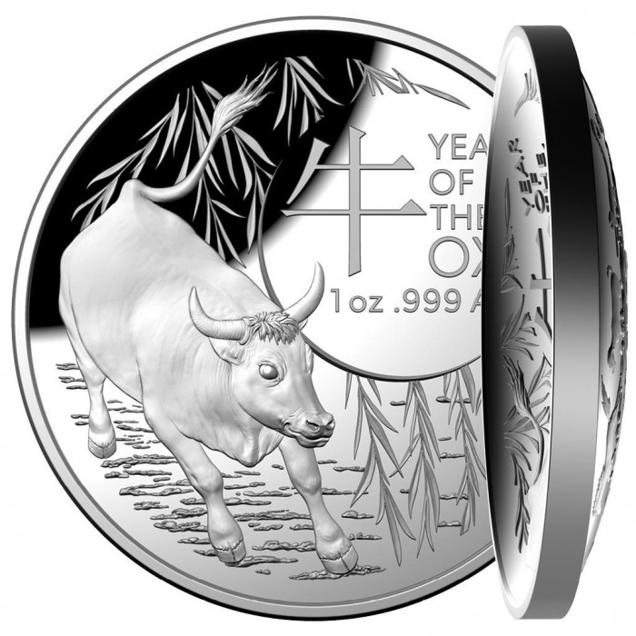 Lunar Ox 2021, 1oz (proof) - dem Untergang geweiht