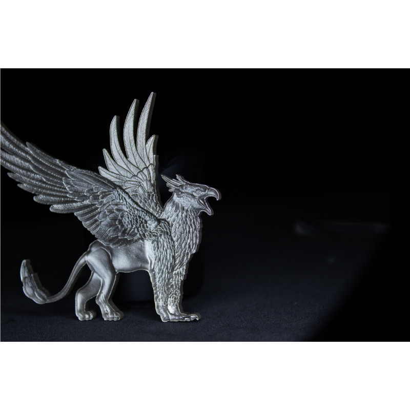 Srebrny Numizmat Mythical Beasts - The Griffin, 2 uncje - photo 2