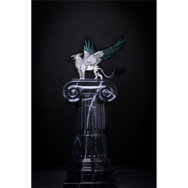 Srebrny Numizmat Mythical Beasts - The Griffin, 2 uncje - photo 3